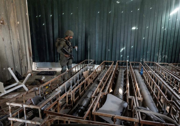 Israel finds biggest ever underground Hamas rocket factory protected by human shields beneath civilian evacuation road