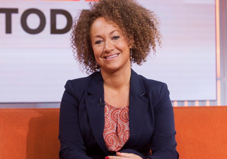 Race-faker Rachel Dolezal who ‘identified’ as a black woman is fired from teaching job – after taking up OnlyFans