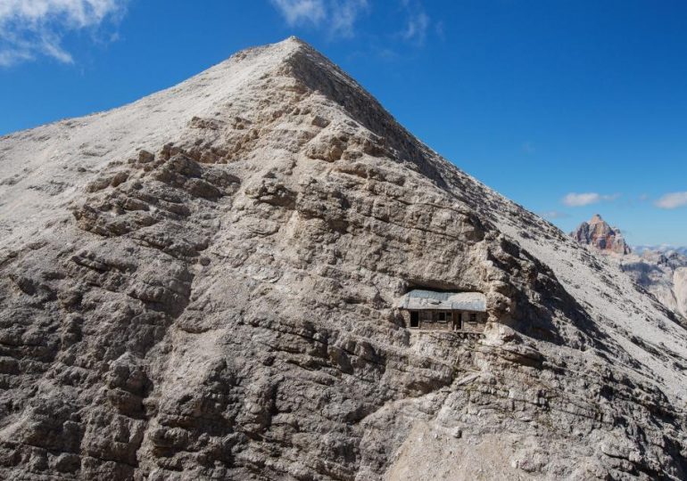 How world’s loneliest house was crafted into rock face with each piece hauled up sheer cliff by builders escaping DEATH