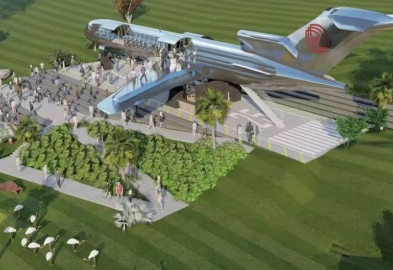 Incredible plans for Boeing 727 to be transformed into plane NIGHTCLUB with ultra-powerful strobes & two dance floors