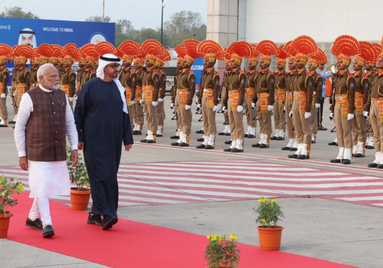 Indian Prime Minister Narendra Modi Arrives in UAE on Seventh Trip to Nation, Cementing Ties