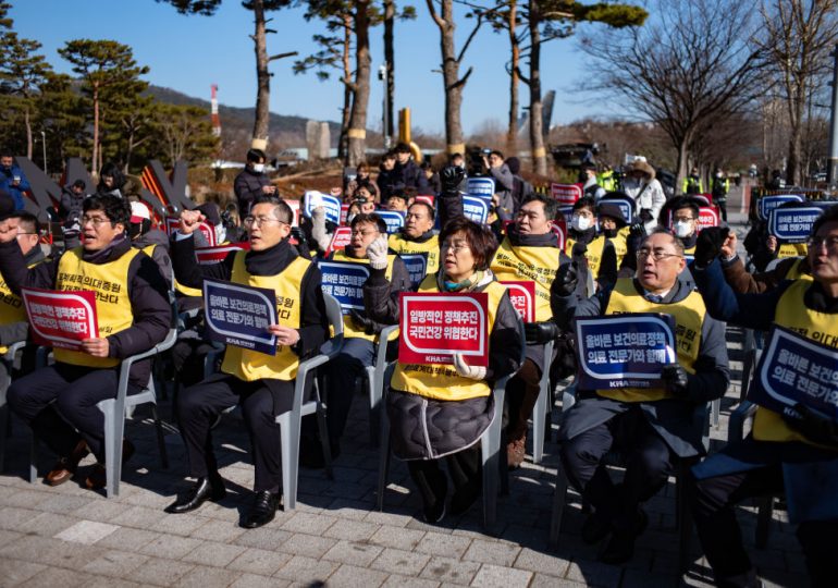 1,600 Doctors in South Korea Strike Over Government Plan to Train More Physicians