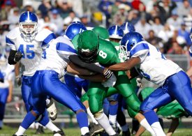 Football May Damage High-School Players’ Brains