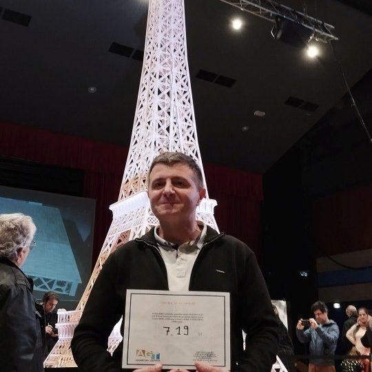 Guinness World Records AWARDS world’s tallest matchstick Eiffel Tower after rejection over ‘wrong matches’ sparked fury