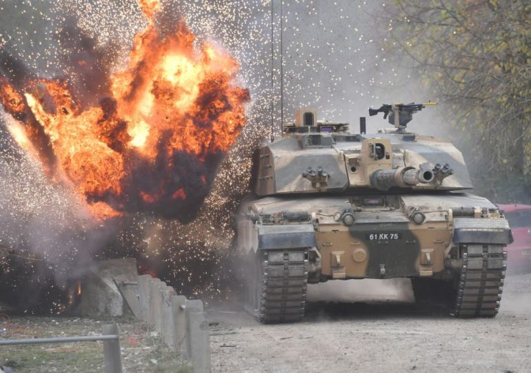 Britain to send DOZENS of Challenger 2 tanks across Channel to prep for WW3 & join biggest Nato wargames since Cold War