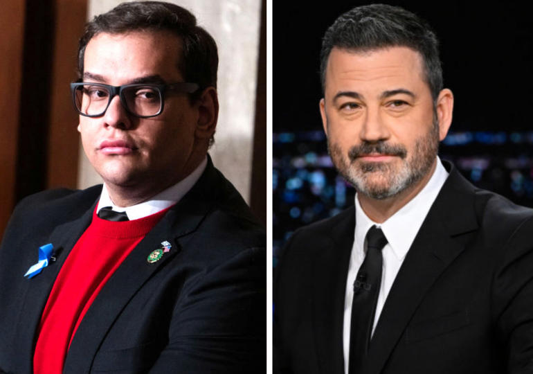 George Santos Is Suing Late-Night Host Jimmy Kimmel Over Cameo Video Pranks