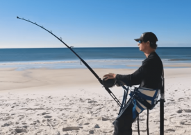 Chilling moment fishermen battle with 12ft-long ‘monster’ great white shark after reeling in beast for an hour