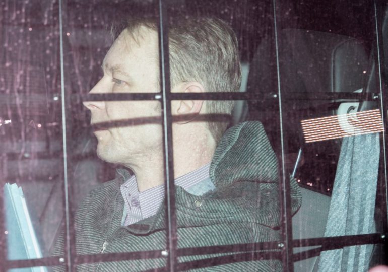 Madeleine McCann prime suspect Christian Brueckner PICTURED as he’s hauled to court in back of police van