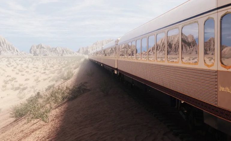 Ego-mad Saudis unveil plan for 1,300km ‘luxury train cruise’ dubbed ‘Dream of the Desert’ in latest £43million project