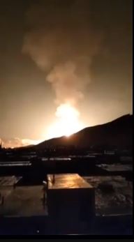 Moment Iran gas pipeline is BLOWN UP in huge ‘sabotage attack’ sending flames towering into night sky amid WW3 tensions