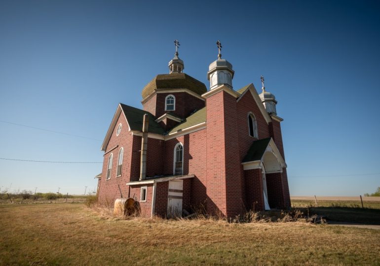 Inside creepy abandoned ghost town once home to hundreds – with church, a post office and school left to rot