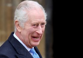 King Charles Greets Crowds at Easter Service In First Major Public Appearance Since Diagnosis