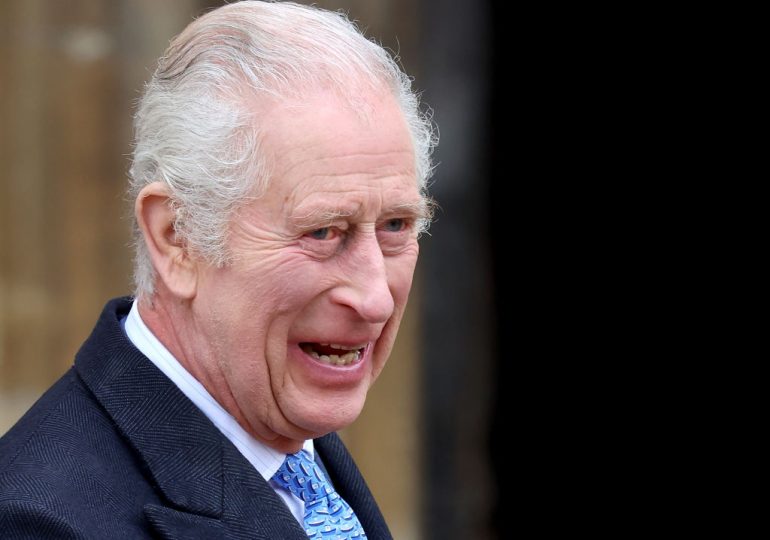 King Charles Greets Crowds at Easter Service In First Major Public Appearance Since Diagnosis