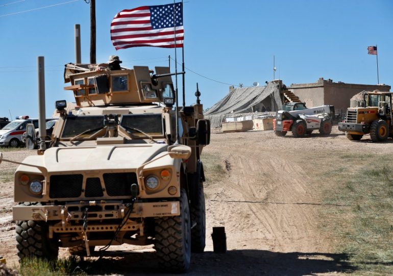 US military base in Syria hit by FIVE rockets in ‘Iraqi drone strike’ sparking casualty fears