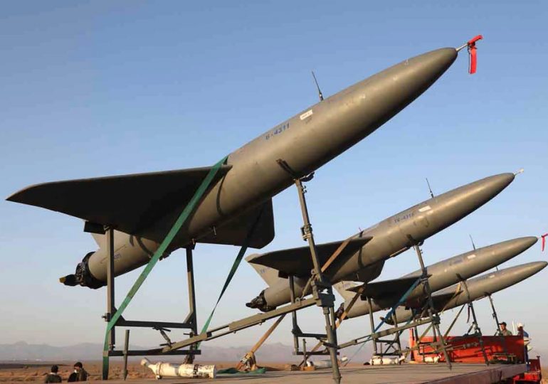 Inside Iran’s deadly drone army with missile-carrying ‘messenger of death’ UAV to bomb-laden weapon dubbed ‘Gaza’