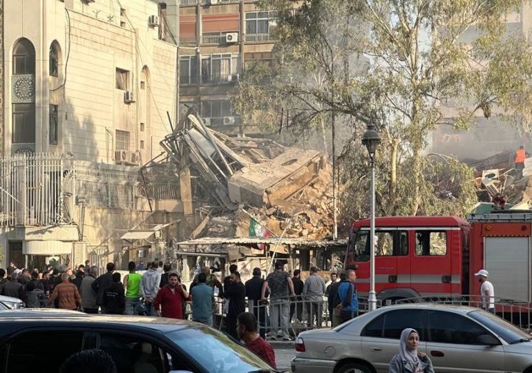 Iranian military leader ‘assassinated’ in consulate blast in Syria as Tehran blames Israel for strike that ‘killed four’