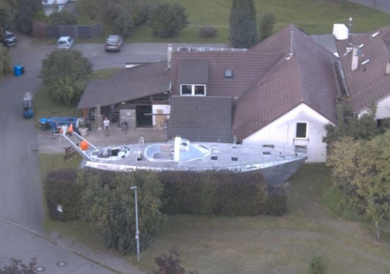 I’ve spent 27 years building a giant 72ft ship in my garden… I’ve spent £1million & my neighbours think I’m crazy