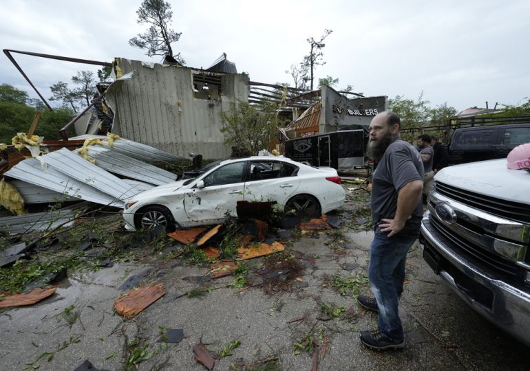 Severe Storms and Tornadoes in Louisiana and Surrounding States Leave One Dead and Thousands Without Power