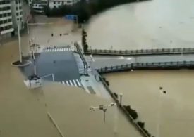 China issues ‘once in a century’ flood alert as 127million people brace for torrential rain & rivers rising by 19ft