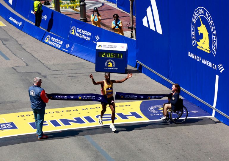 Ethiopia’s Sisay Lemma Wins Boston Marathon in Runaway