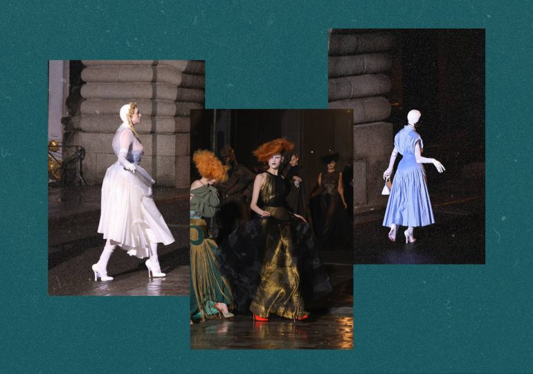 Galliano’s Return Revives the 1990s—and the 19th Century