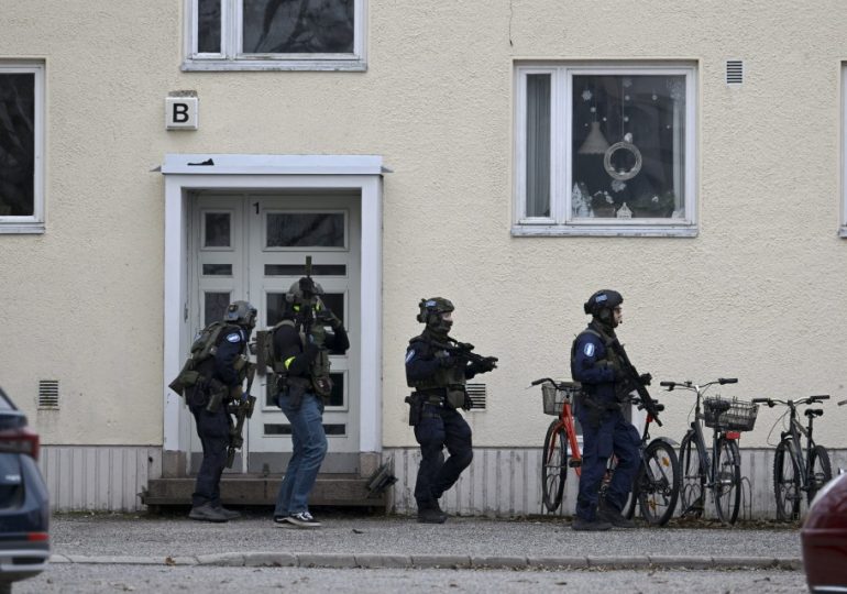 At least three children injured in primary school shooting as residents told ‘do not open doors to strangers’ in Finland