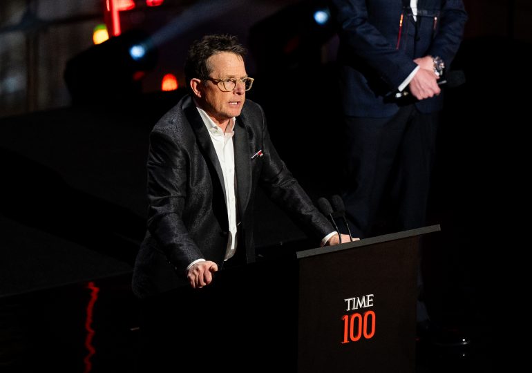 Michael J. Fox Accepts TIME100 Impact Award With Moving Speech on Parkinson’s Experience