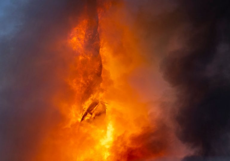 ‘This Is Our Notre Dame!’ Fire Engulfs Copenhagen’s Iconic Old Stock Exchange