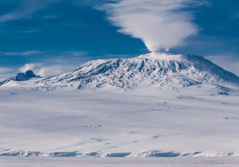 World’s highest volcano spews £5,000 of GOLD every day despite being covered in ice – leaving scientists baffled