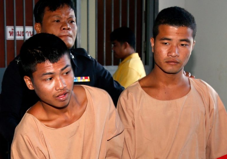 Fears killers who bludgeoned Brit backpackers to death in Thailand could be FREED after bombshell prison letters emerge
