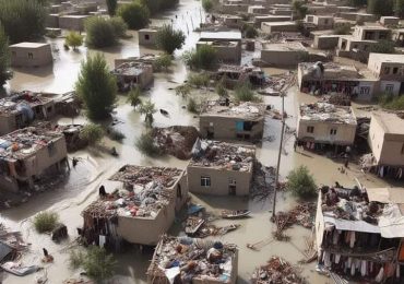 Horror moment ‘catastrophic’ floods tear through towns & roads turn into rivers as rain swamps Afghanistan killing 300