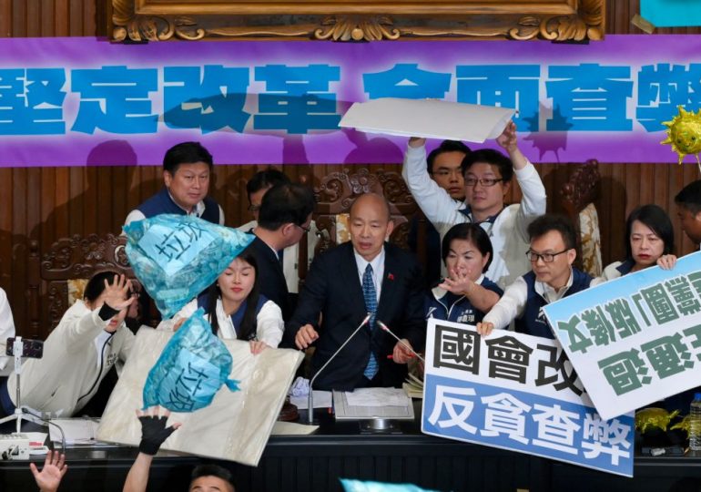 Despite Widespread Protests, Taiwan Passes Controversial Bill Curbing New President’s Power