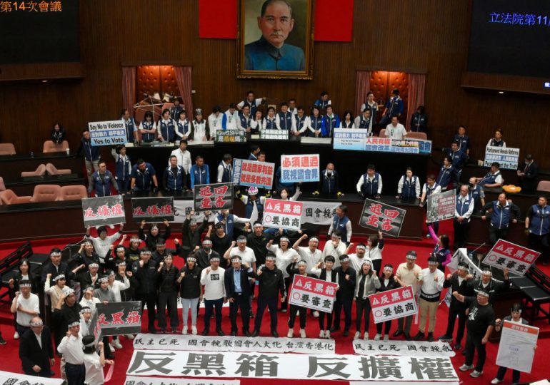 Protests Erupt in Taiwan as China-Leaning Lawmakers Aim to Weaken New President