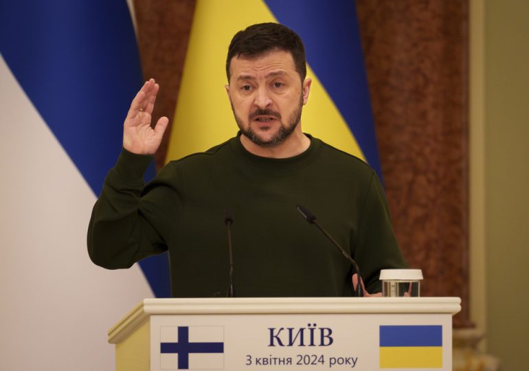 Ukraine Says it Foiled a Russian Spy Agency Plot to Assassinate President Zelenskyy