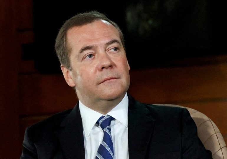 We are ready to use nuclear weapons & we are NOT bluffing – the US has joined the war, rages top Putin crony Medvedev