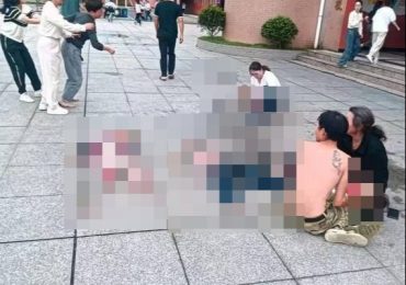 Two dead and 10 injured after woman goes on knife rampage at Chinese primary school with ‘fruit’ blade
