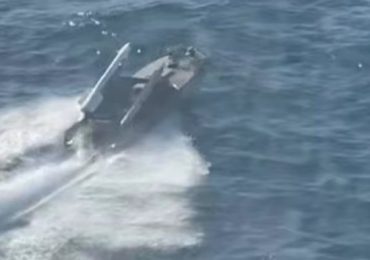 Ukraine using ‘Archer’ heat-seeking missile armed boat drones to blast Russian helicopters in battle for Black Sea