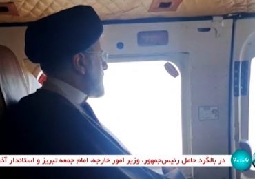 Chilling footage shows Iran’s president Ebrahim Raisi in helicopter moments before crash as fog hampers frantic search