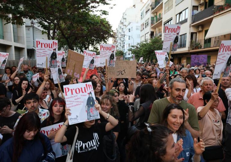 Brits on Bank Hols breaks face CARNAGE as anti-tourist protesters flood Ibiza & vow to target Majorca airport