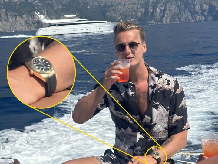 I lost my £40k Rolex tombstoning off cliff – but I just bought another one hours later…I can’t look poor for a second