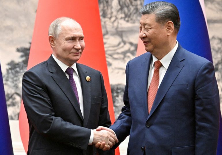 China is actively ARMING Putin’s war in Ukraine, UK confirms for first time as Xi and Putin cement Axis of Evil alliance