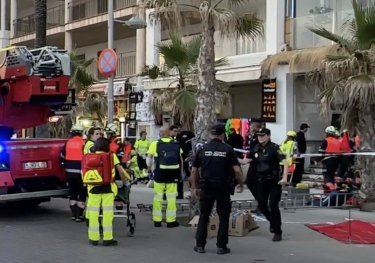 At least two dead and up to 14 people injured after ‘building collapsed’ at beach club in Majorca