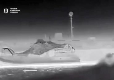Dramatic moment Ukraine kamikaze sea drone dodges enemy fire to destroy Putin’s high-speed ‘Raptor’ boat in Black Sea