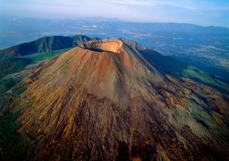 British tourist, 56, on holiday with wife and children dies after ‘falling ill’ while hiking up Mount Vesuvius in Italy