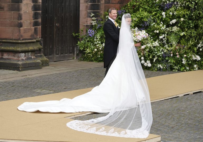 Prince William Serves as Usher at Wedding of Aristocrat the Duke of Westminster