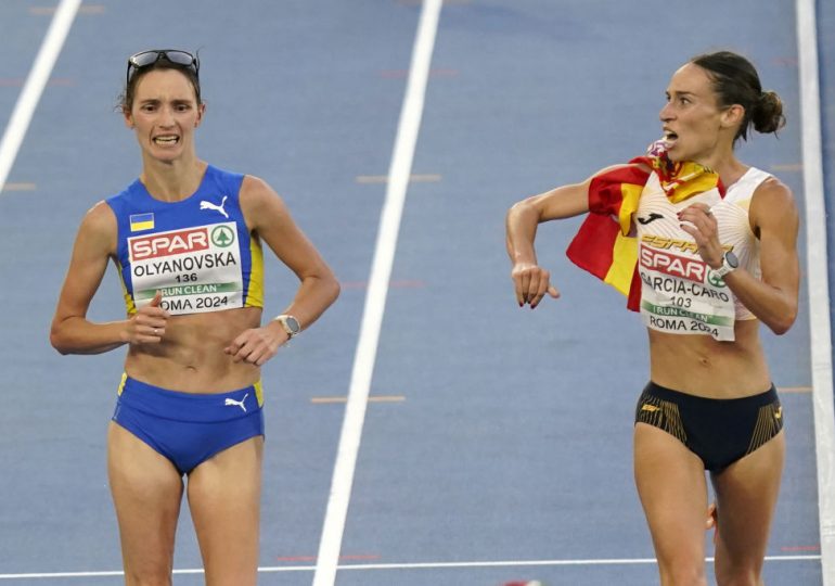 A Race Walker Prematurely Celebrates Triumph, Then Gets Overtaken Before Finish Line