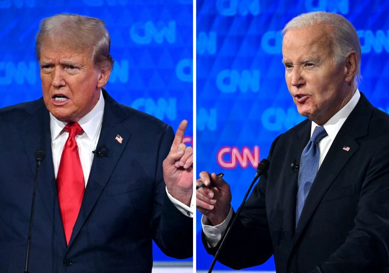 Biden and Trump Clash Over Abortion in First Presidential Debate