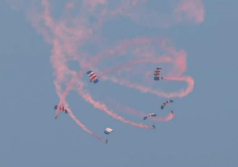 At least one killed as aerobatic planes crash mid-air in front of horrified onlookers at Portugal’s Beja Air Show