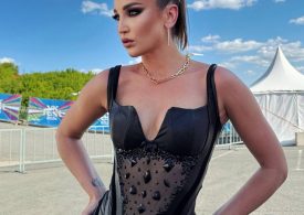 Putin-fanatic Russian pop star, 38, investigated over racy stage appearance at concert marking Children’s Protection Day