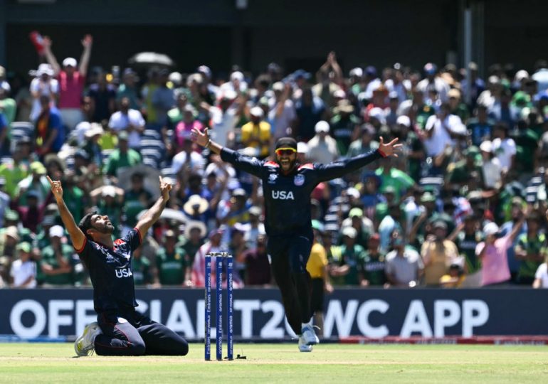 Americans Celebrate Shock Win Over Pakistan in Cricket World Cup